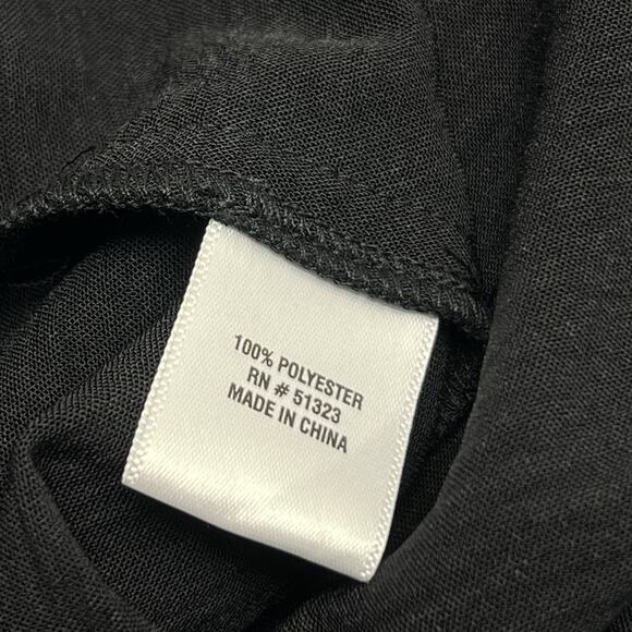 Cece Women's High-Waist Wide Leg Split Leg Pant Black Plus Size 2X Palazzo NWT - Picture 8 of 9